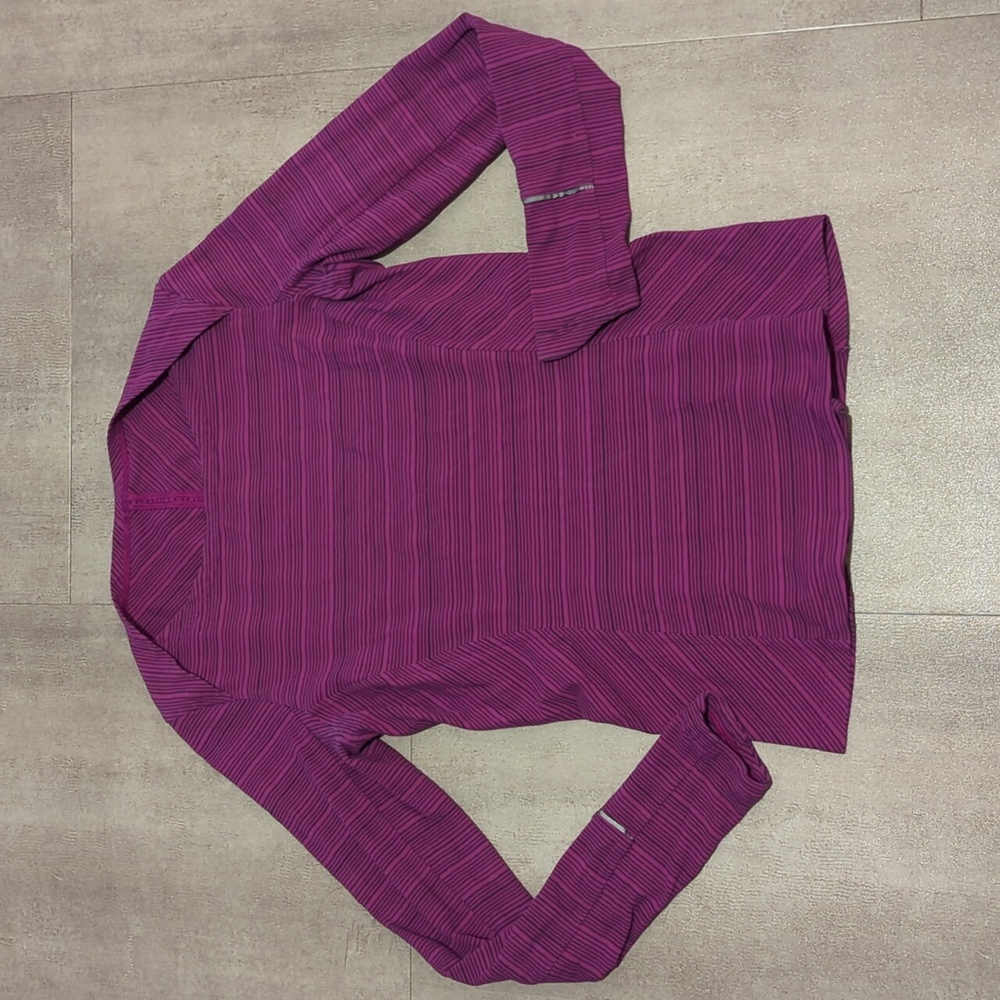 lululemon athletica Purple Fitted Button Down Shirt